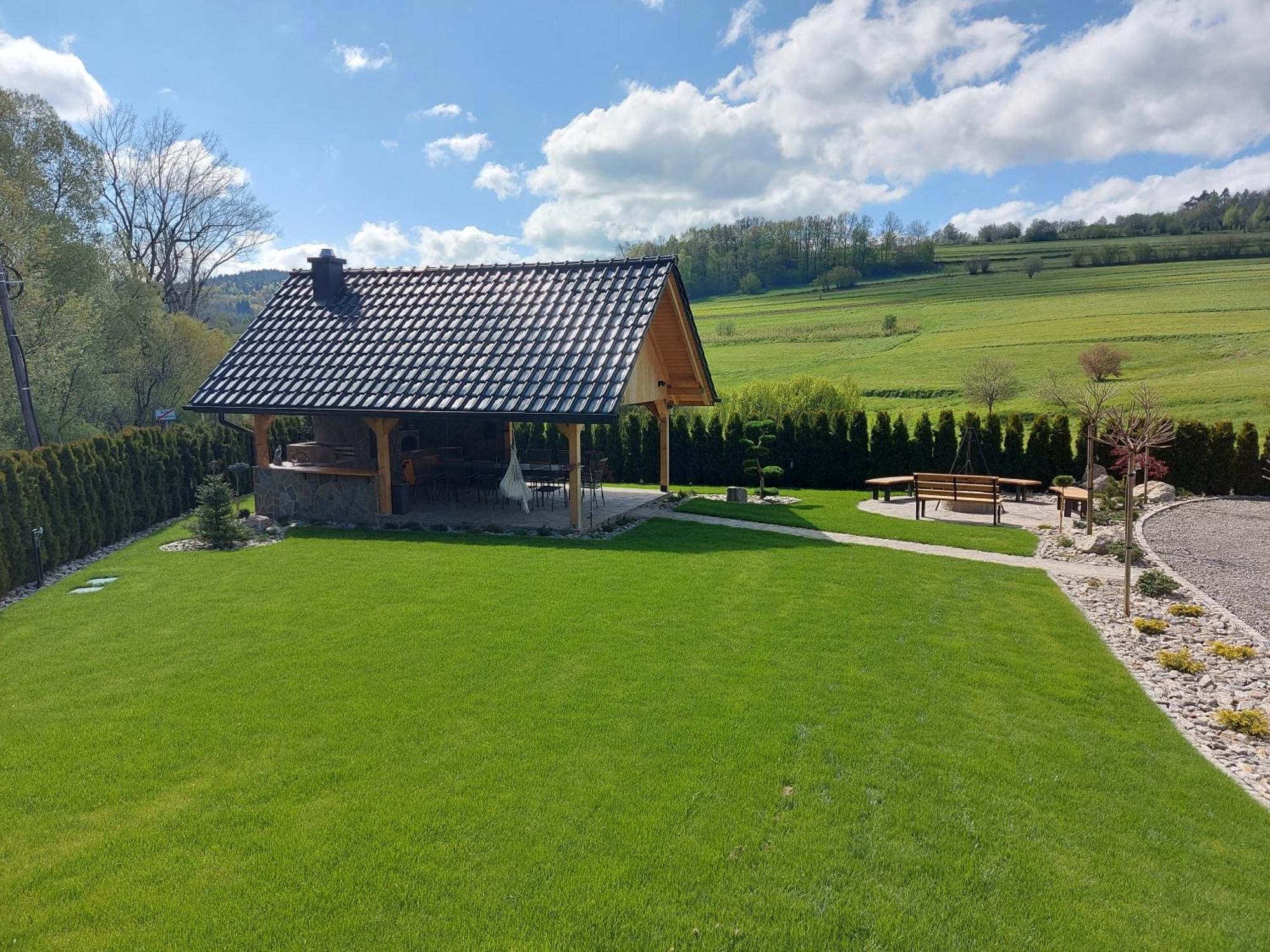 Dwór Bysina Vila Myślenice Exterior foto